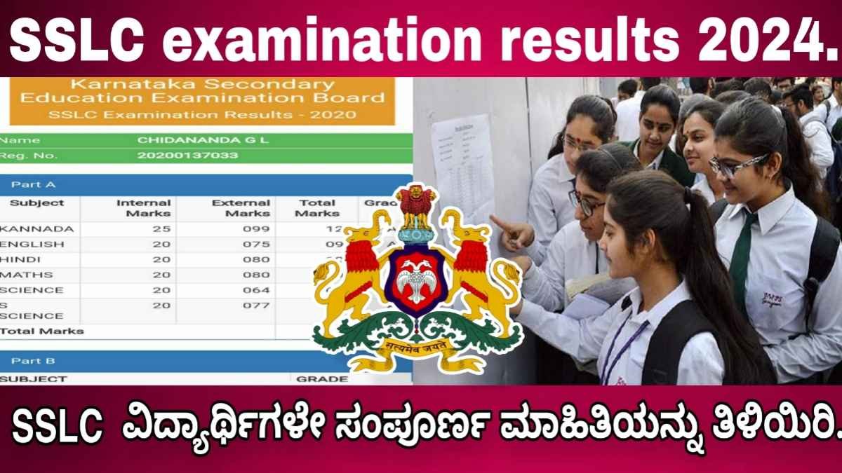 Karnataka SSLC Examination results